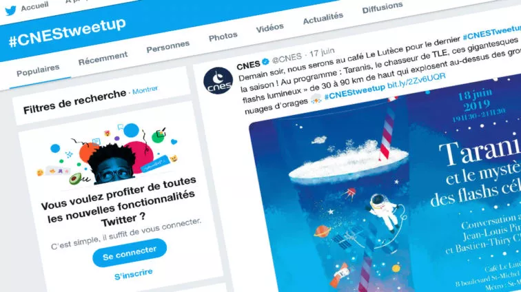 Vignette Plateforme de publication de podcasts CNES