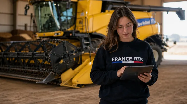 Vignette France RTK — Réseau RTK agricole souverain
